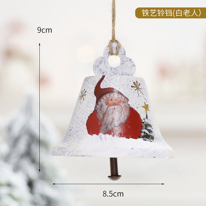 Dekorative Santa Claus Glockenornament