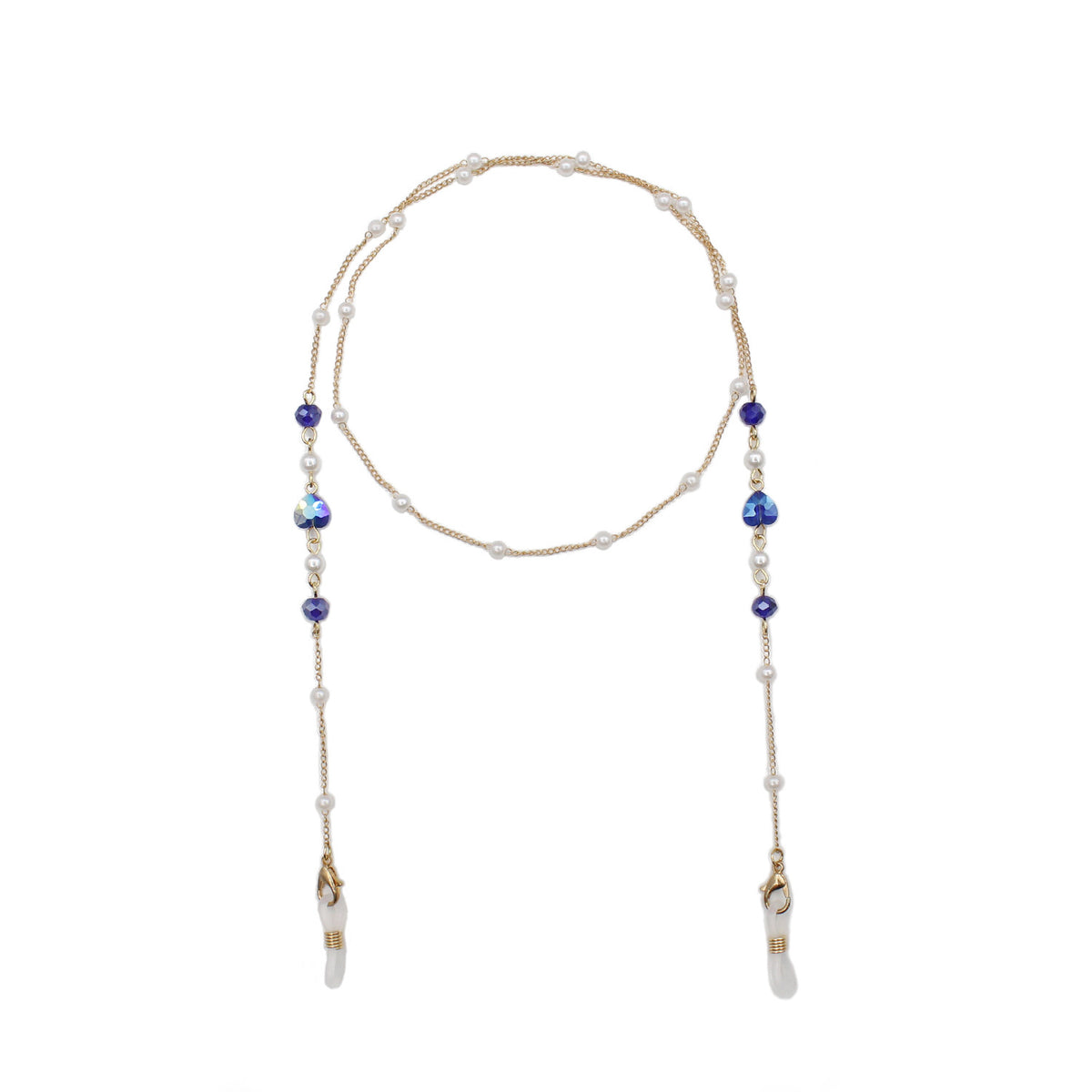 Elegante gestufte Perlenkette Brehn
