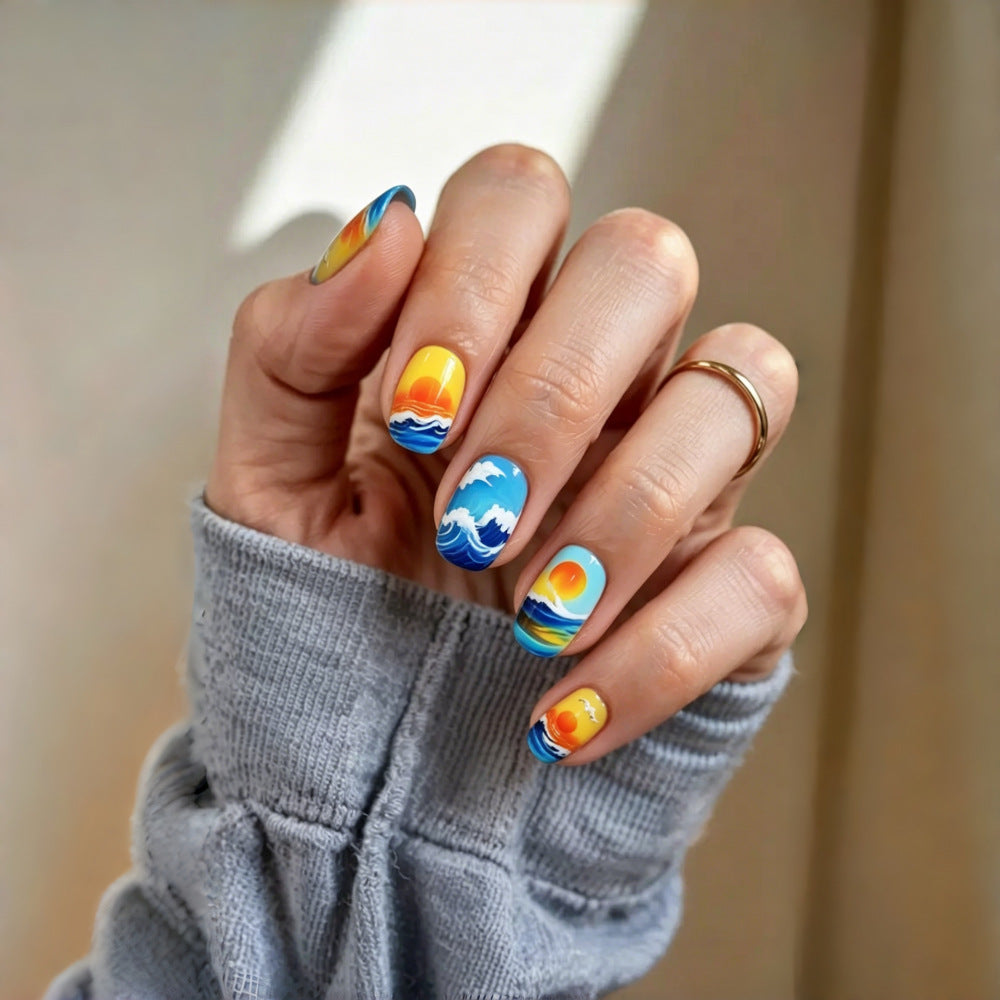 Kunstnägel mit Traumhaftem Sommerdesign Brehn