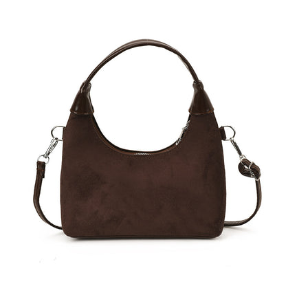 Elegante Plüsch-Handtasche