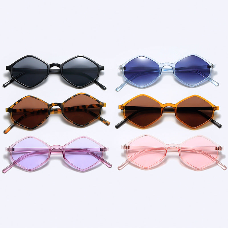 Damen stylische geometrische Sonnenbrille mit elegantem Rahmen Brehn