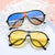 Damen modische Schutzbrille mit einzigartigem Doppelrahmendesign Brehn