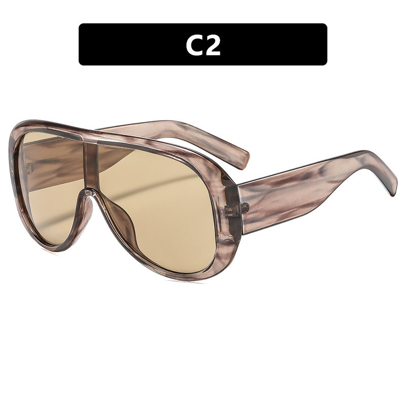 Damen oversized Sportsonnenbrille Brehn