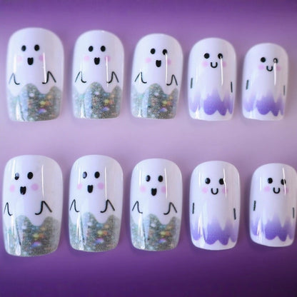 Verspielt Geister-Themen Nagelkunst Verbesserungen Brehn