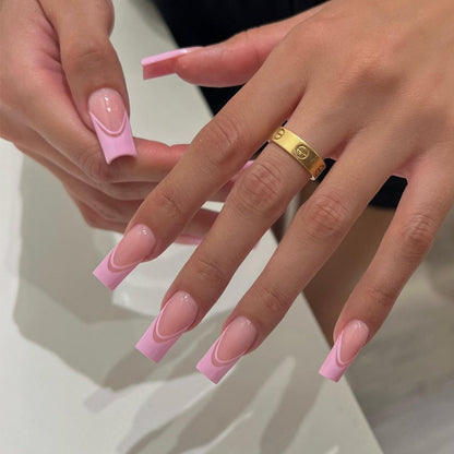 Glamouröse Glitzer-Stiletto Press-On Nägel Brehn