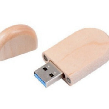 Öko-bewusster Bambus USB-Speicherstick Brehn