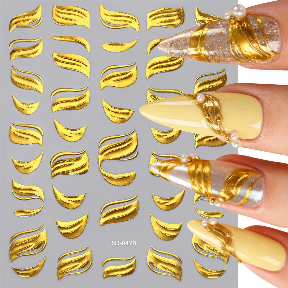 Himmlische Themen-Nagelkunst-Sticker