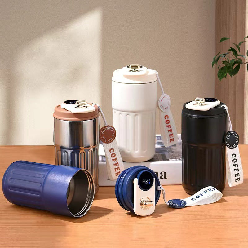 Unisex isolierter Kaffeebecher mit praktischem Deckel Brehn