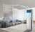 Unisex nan mobile Standklimaanlage mit LED-Display und abnehmbaren Luftfiltern Brehn