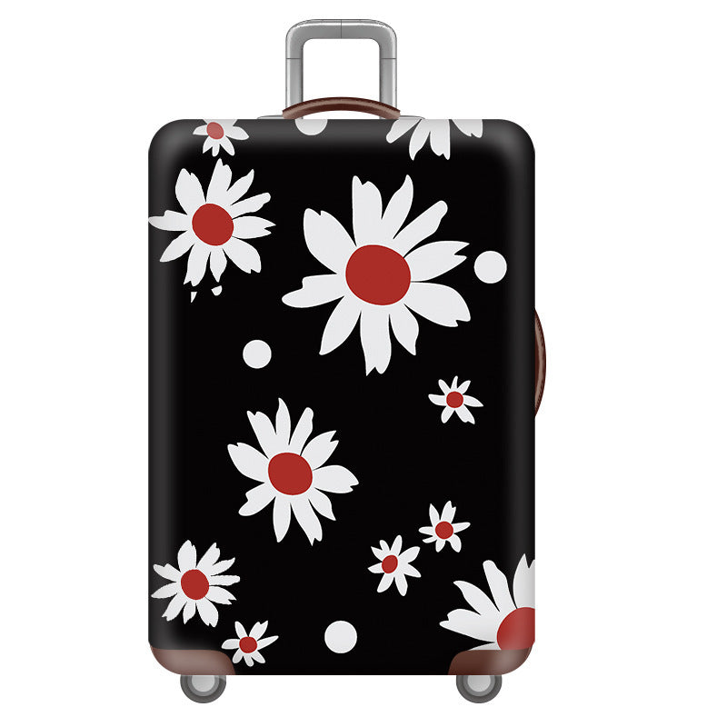 Damen Hartschalenreisekoffer mit floraler Verzierung Brehn