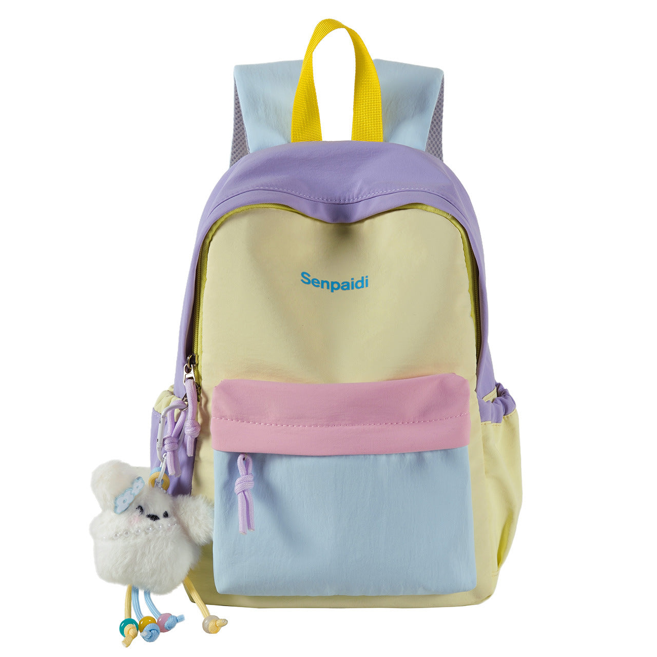 Bunter Cartoon-Themen-Rucksack
