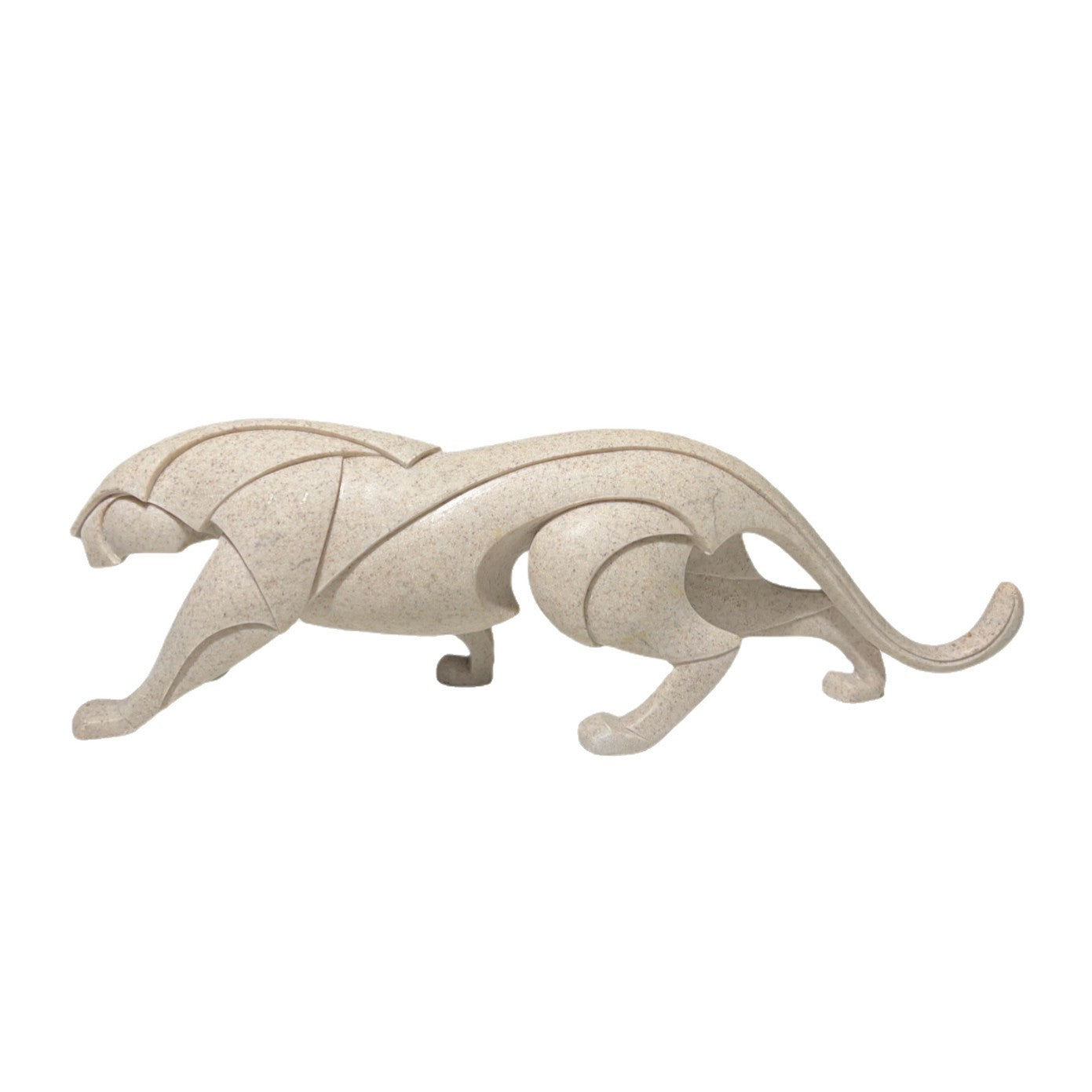 Künstlerische Panter Skulptur Brehn