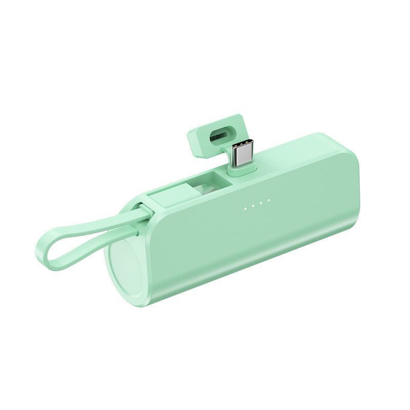Tragbare Powerbank mit integriertem multifunktionalen Ladekabelsystem Brehn