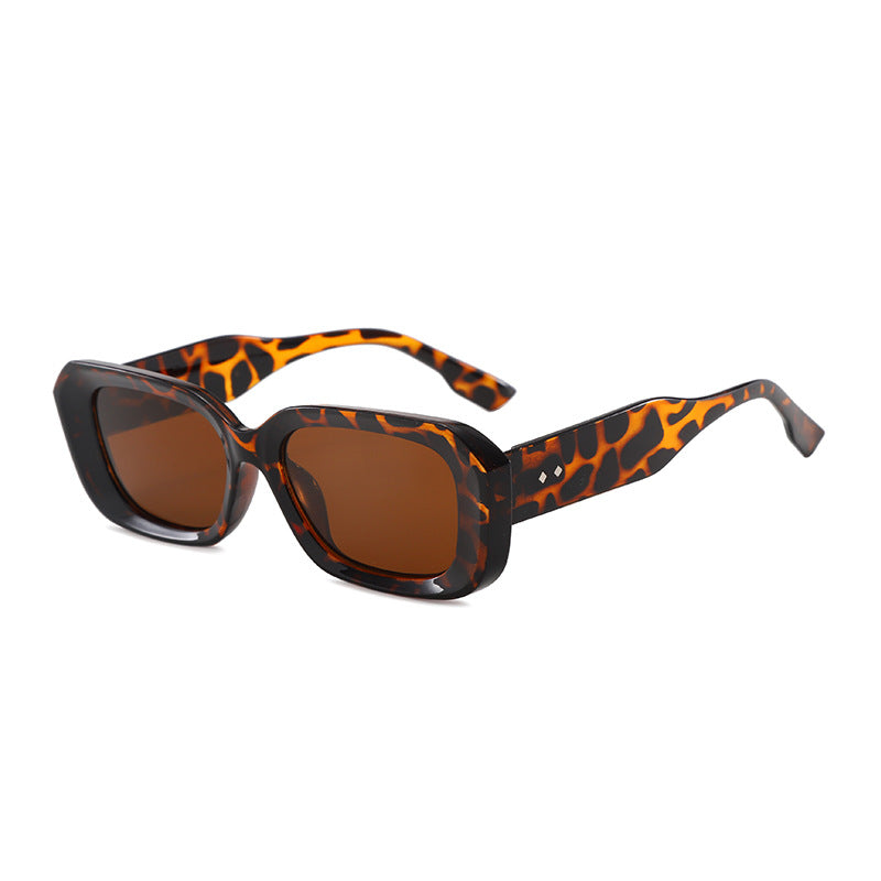 Damen Modische Oversized-Sonnenbrille mit hochwertigem Kunststoffrahmen Brehn