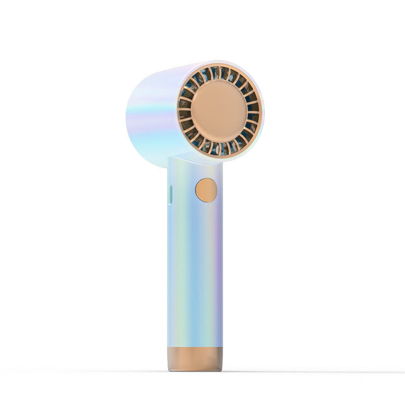 Unisex Tragbarer Mini-USB-Ventilator mit ergonomischem Griff und leistungsstarker Kühlung Brehn