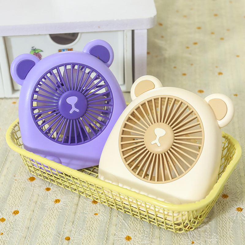 Damen Tragbarer Handventilator mit kreativem Bärendesign Brehn