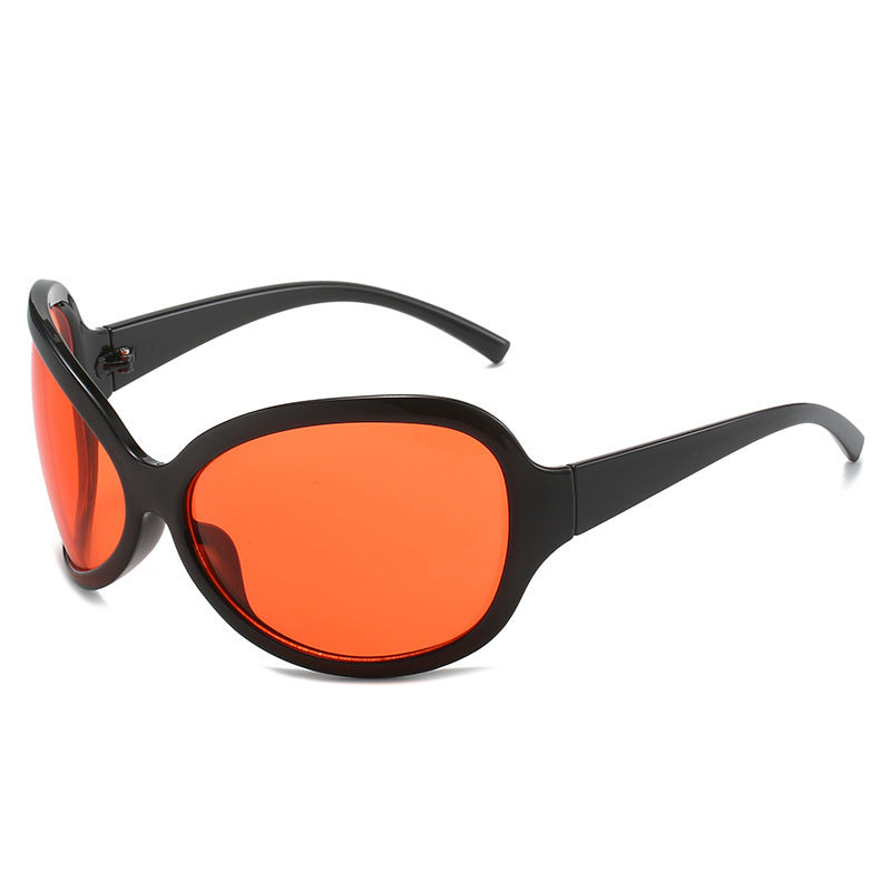 Stylische Übergroße Schild Sonnenbrille Brehn 1787812453