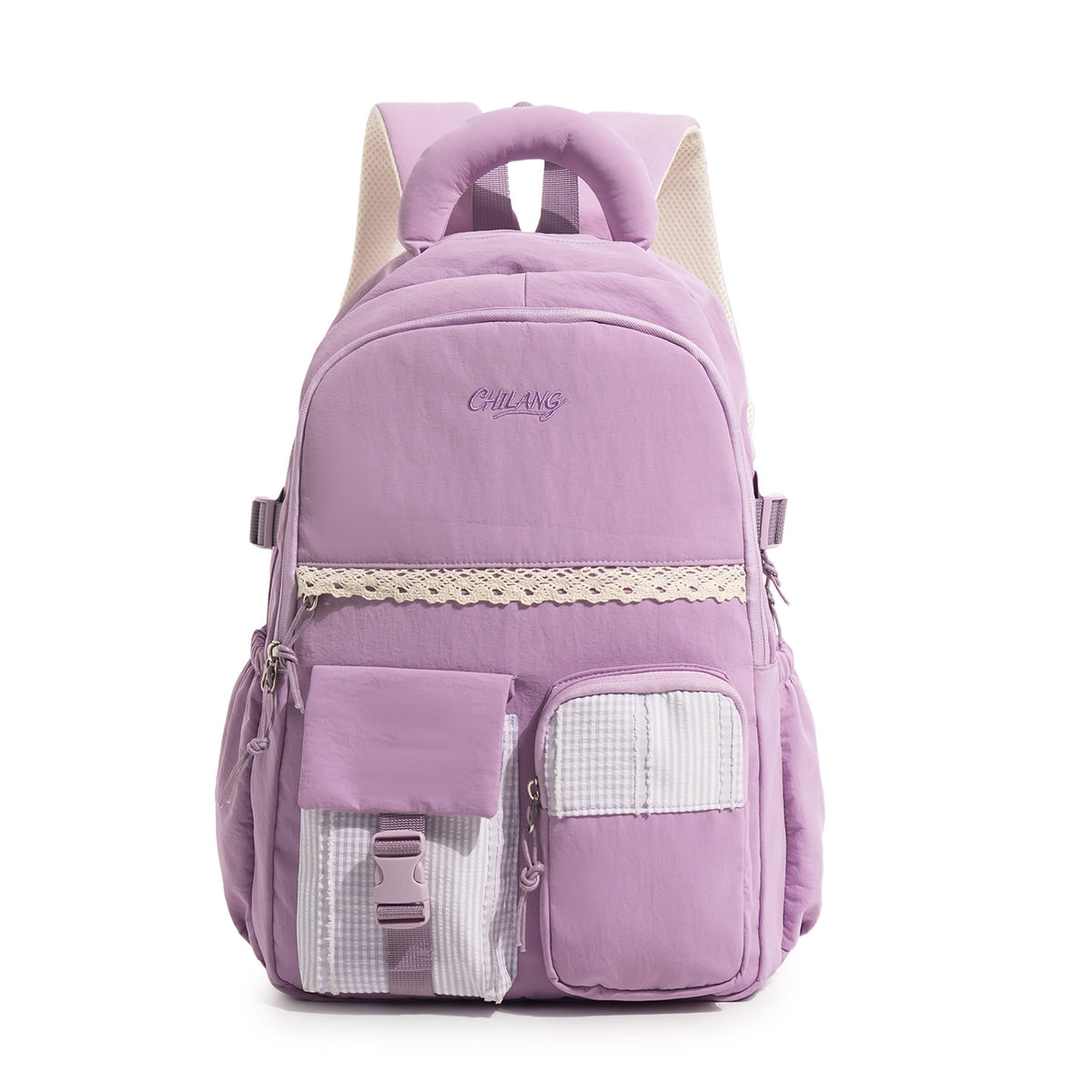 Stylischer multifunktionaler Rucksack mit Spitzenakzenten Brehn