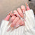 Glamouröse mit Strass verzierten Press-On-Nagelerweiterungen Brehn