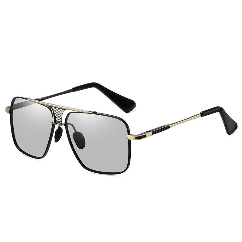 Damen Quadratische Sonnenbrille mit stilvollem Metallrahmen und hochwertigem UV-Schutz Brehn