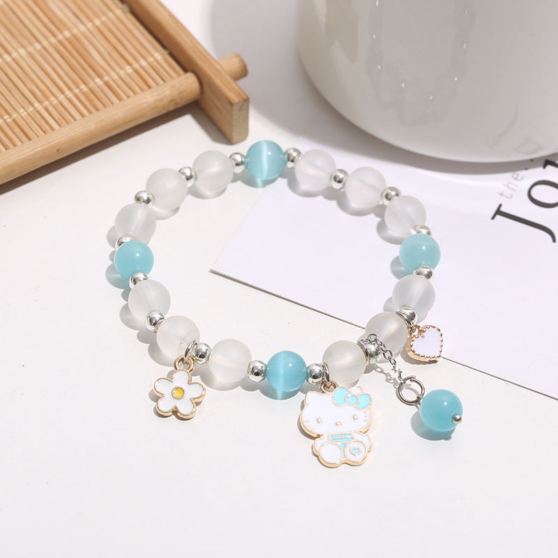 Delfin Charm Beaded Armband Brehn