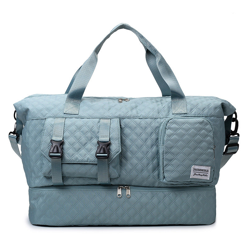 Premium gesteppte Wochenend-Duffel-Tasche