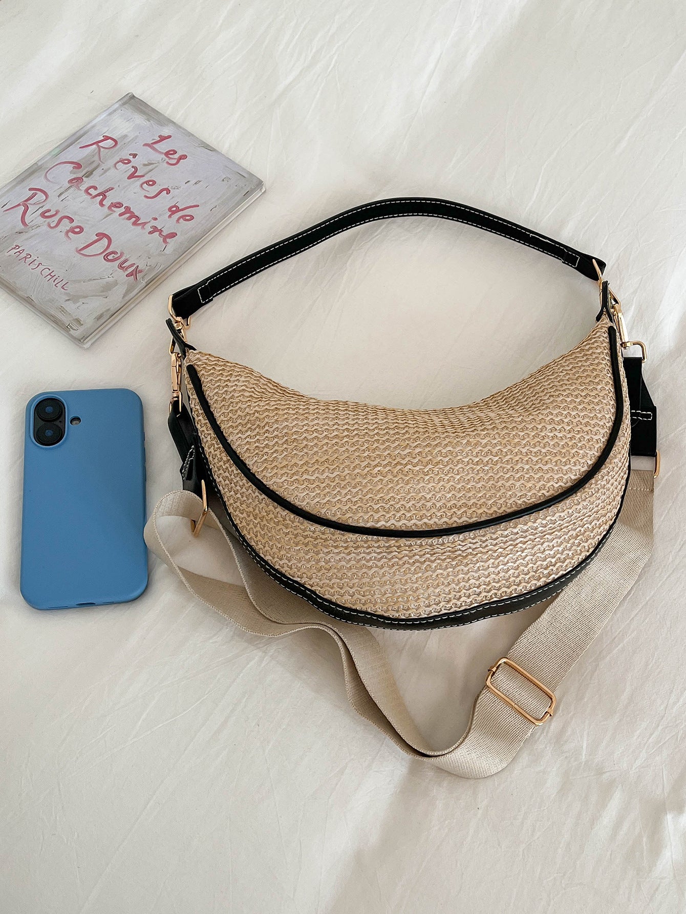 WoWoven-Gewebe-Crossbody-Tasche Brehn