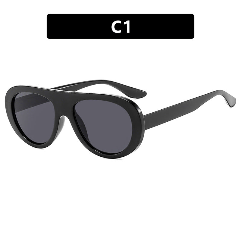 Damen modische oversized Sonnenbrille mit schützendem UV-Filter Brehn