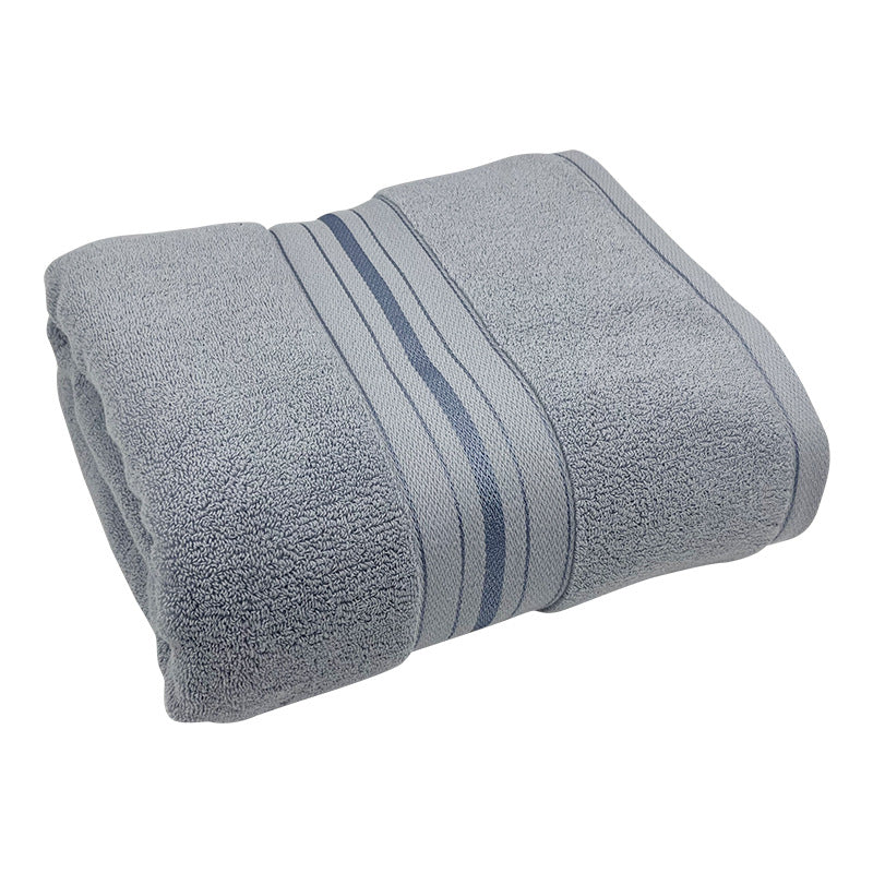 Hochwertiges Frottee-Badetuch Mit Eleganter Streifendetail Brehn