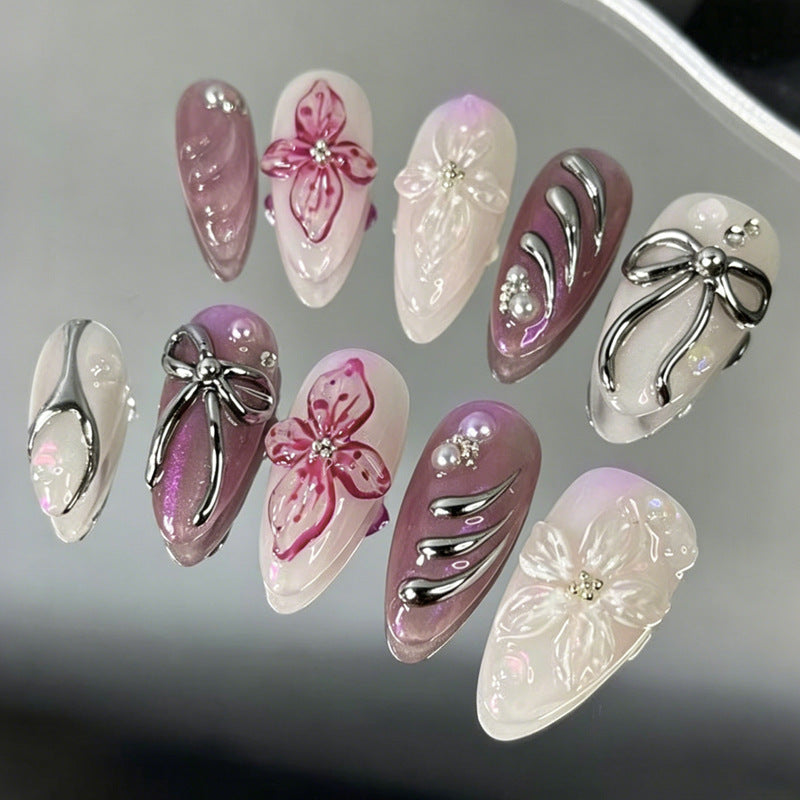 Künstliche Fingernägel mit eleganten Designs Brehn