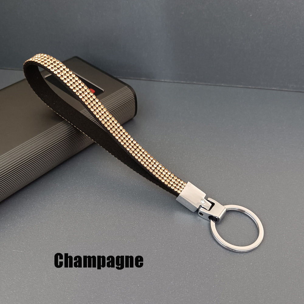 Eleganter Strass-Schlüsselanhänger Strap Brehn