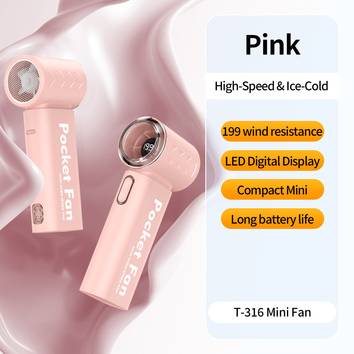Damen tragbarer USB Mini Ventilator Brehn