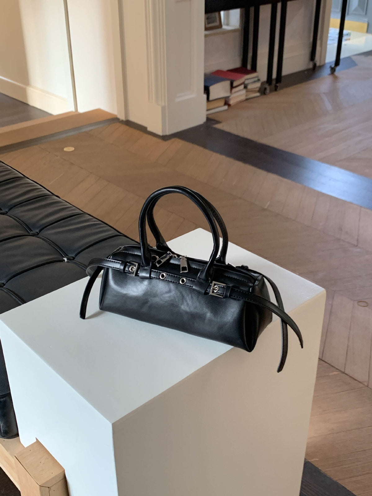Strukturierte Handtasche