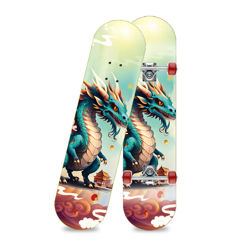 Einhorn-Themen-Skateboard Brehn