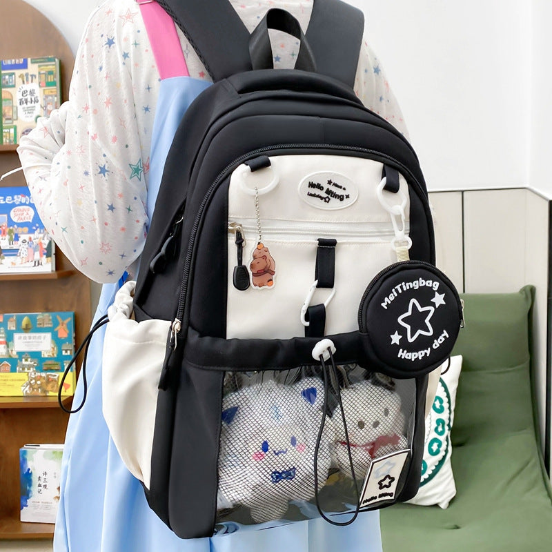 Adorable Charakter-Themen Multi-Fächer Schulrucksack