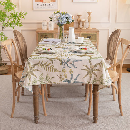Vintage Blumenmuster Tischdecke