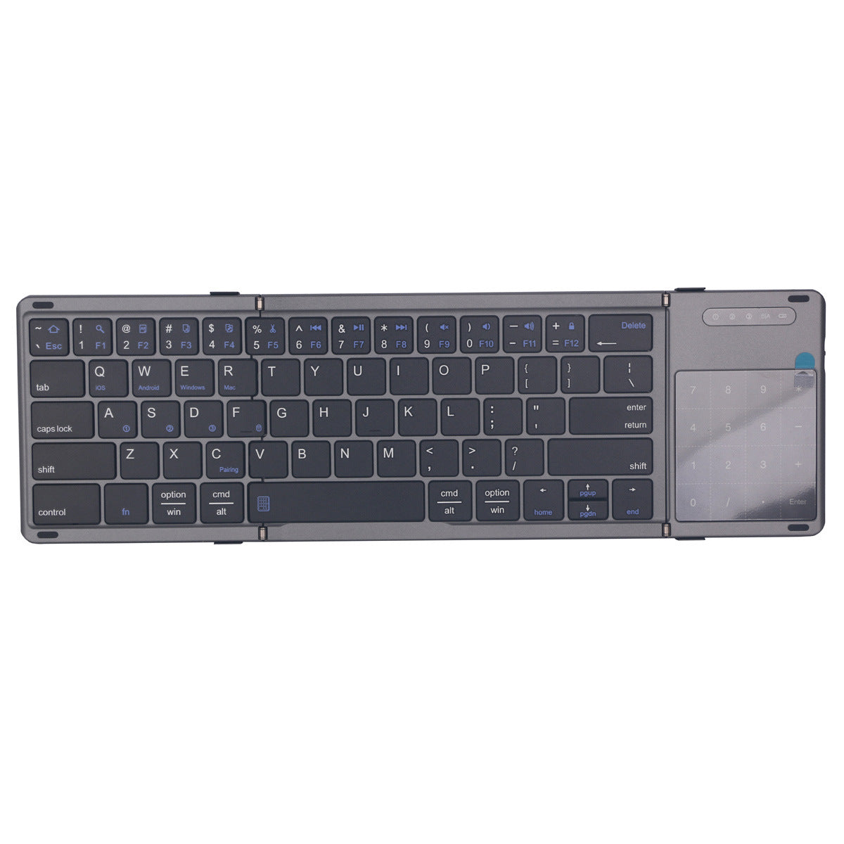 Tragbare faltbare Tastatur mit Touchpad Brehn