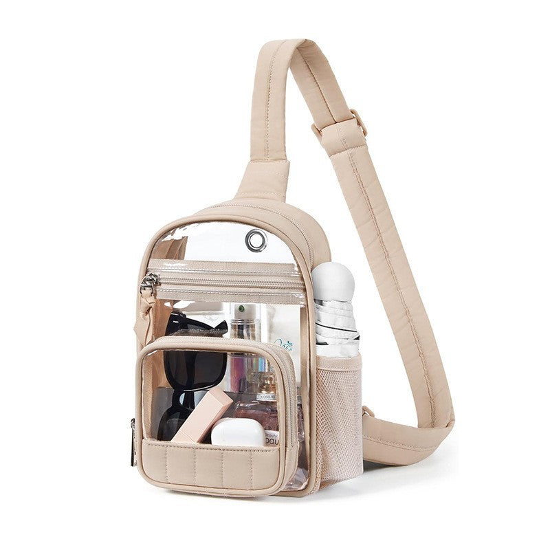 Multifunktionale Transparente Sling-Tasche Brehn