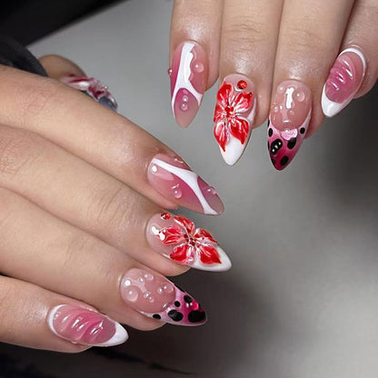 Künstlerische Blumen-Nagelkunst-Verstärkungen Brehn 1789915352