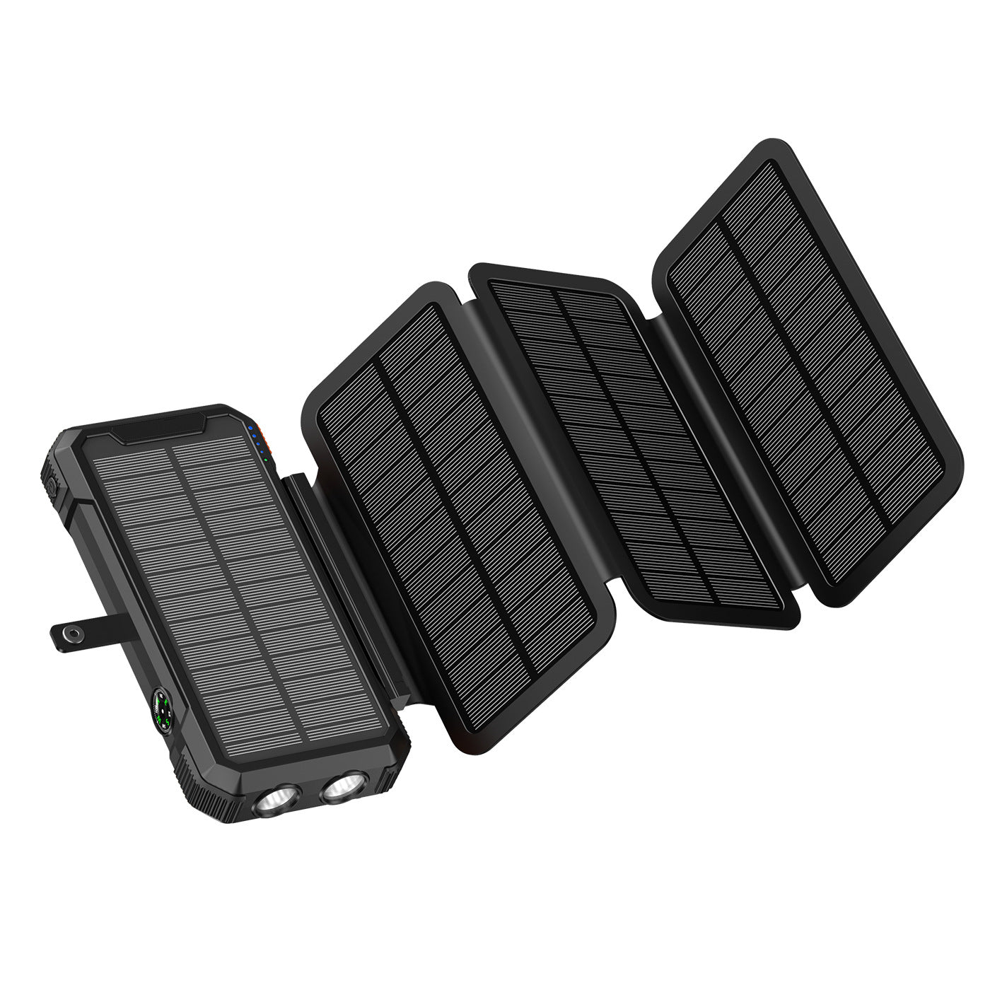 Solarbetriebene Powerbank Brehn