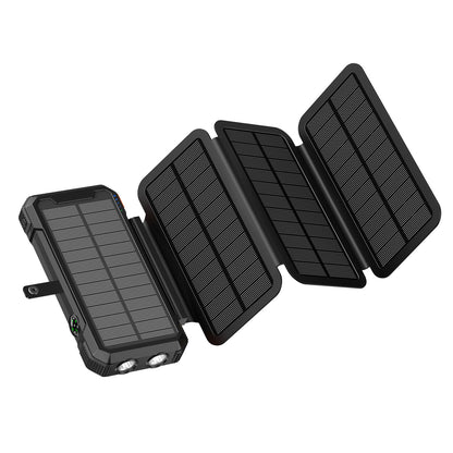 Solarbetriebene Powerbank Brehn