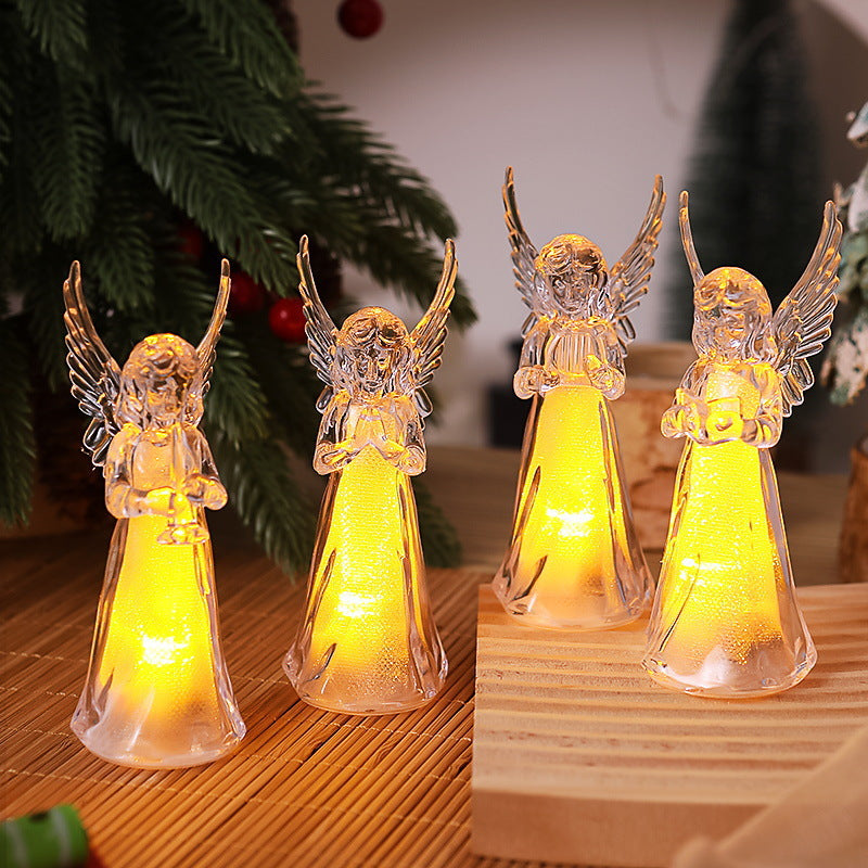 Elegante LED Engellichtfigur Brehn