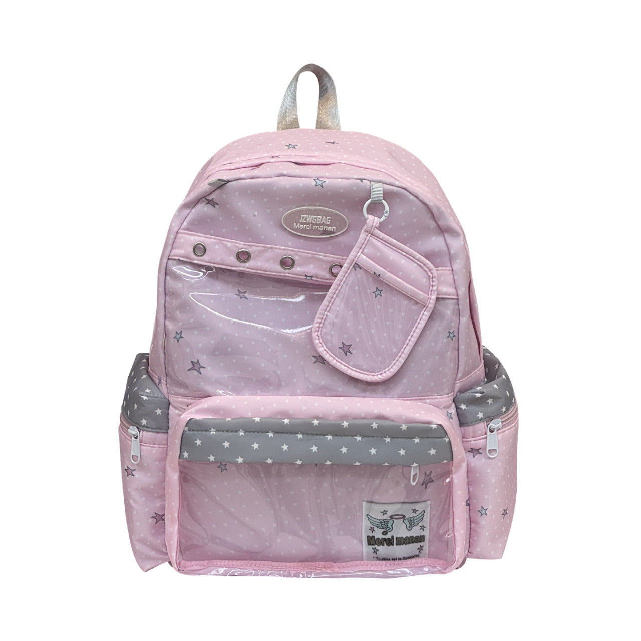 Spaß Stern Druck Rucksack