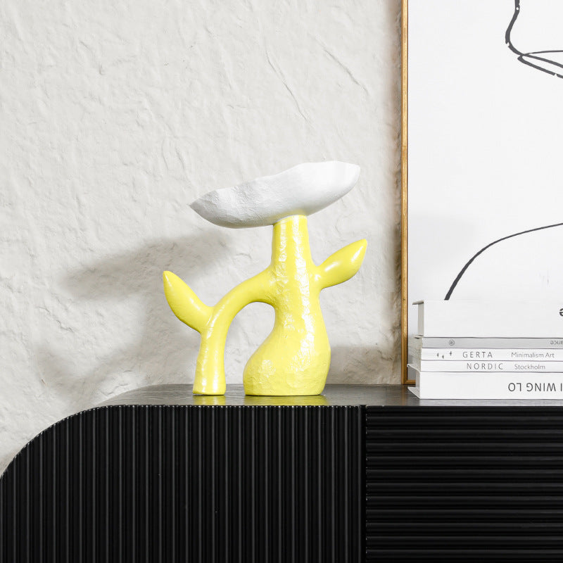 Dekorative Pflanzen Skulptur