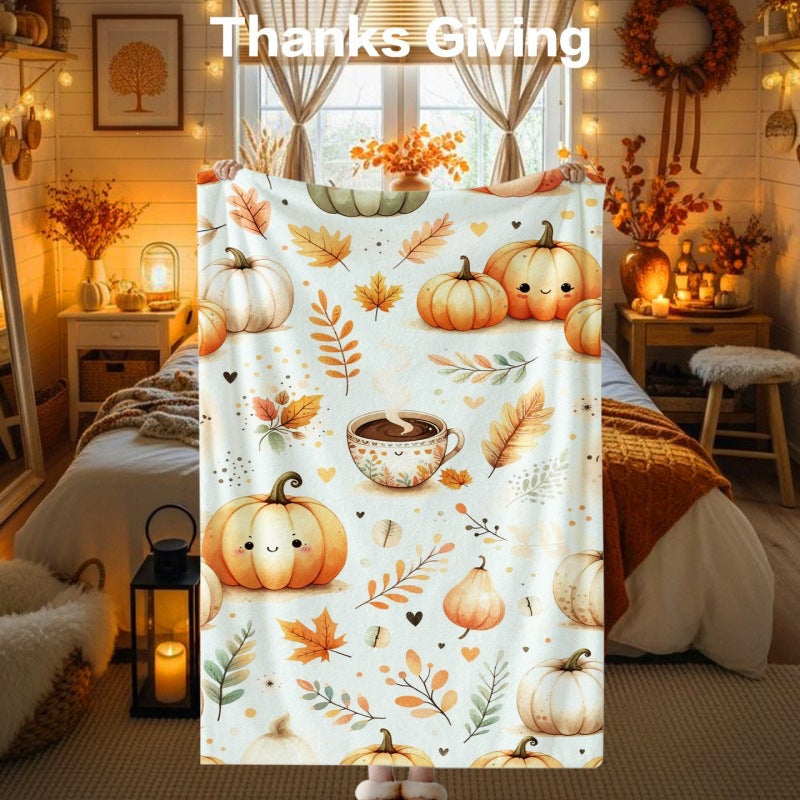 Thanksgiving-Themen Kuscheldecke