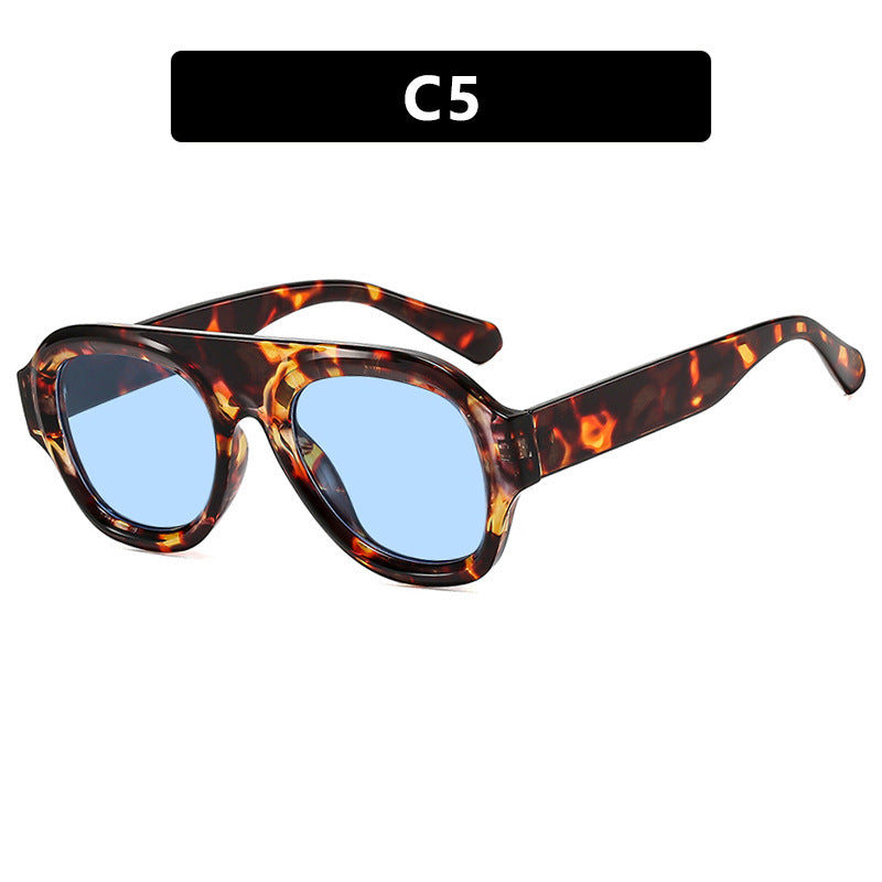 Damen oversized Sonnenbrille mit modernem Design und UV-Schutz Brehn