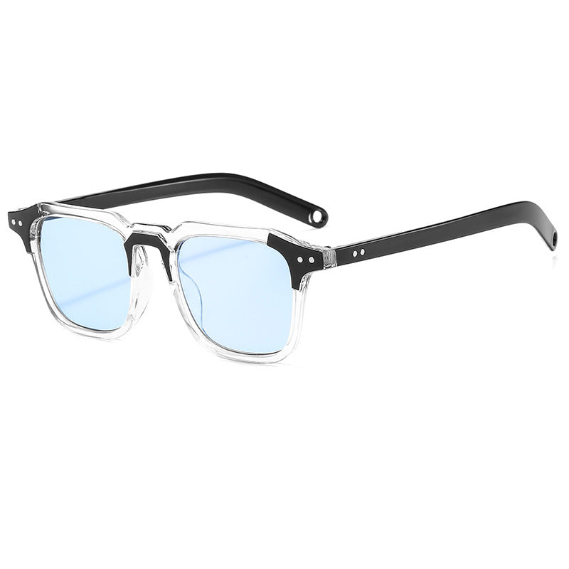 Herren Retro-inspirierte auffällige quadratische Sonnenbrille Brehn