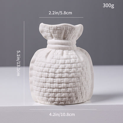 Geflochtene Textur Keramikvase Brehn