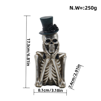 Romantische Skeletfigur Brehn