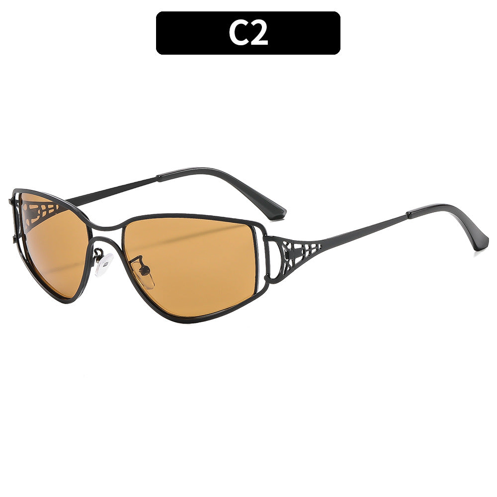 Chic Schmetterlingsrahmen Sonnenbrille